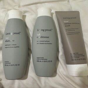 Brand new Living proof full shampoo, conditioner & mask